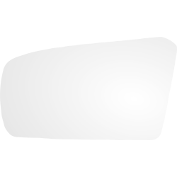 MAZDA 323 1985 - 1989 BF PASSENGER SIDE MIRROR GLASS